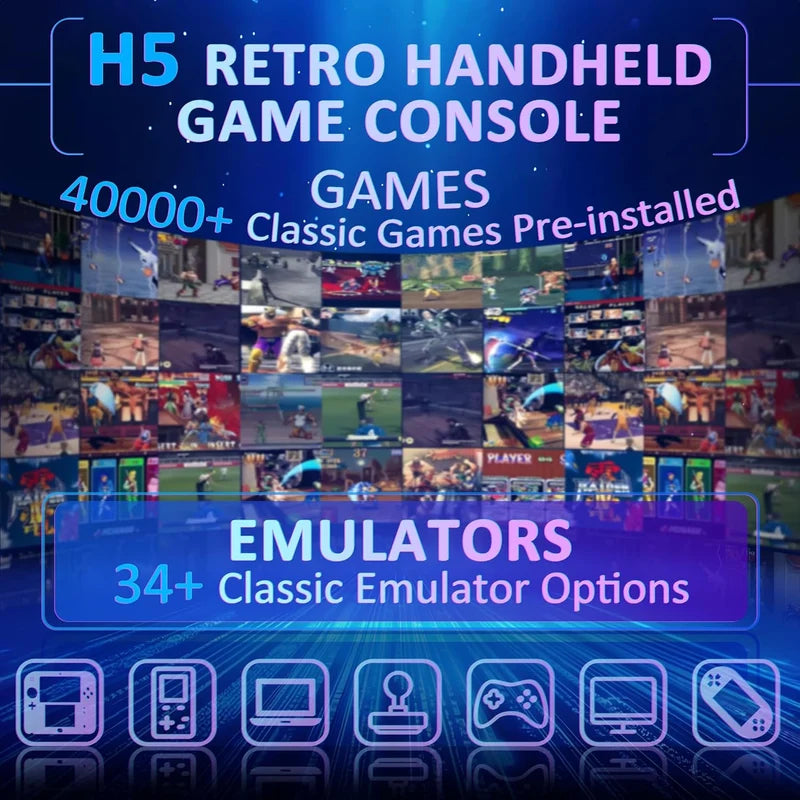 H5 وحدة تحكم ألعاب ريترو