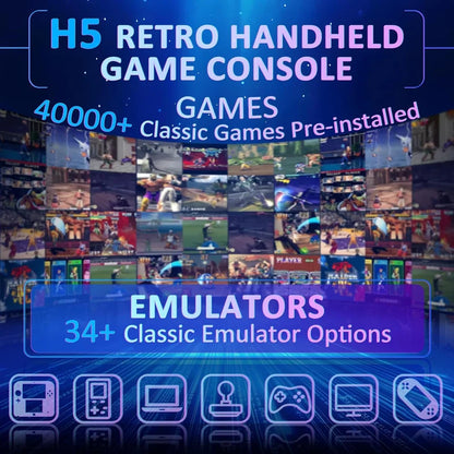 H5 وحدة تحكم ألعاب ريترو