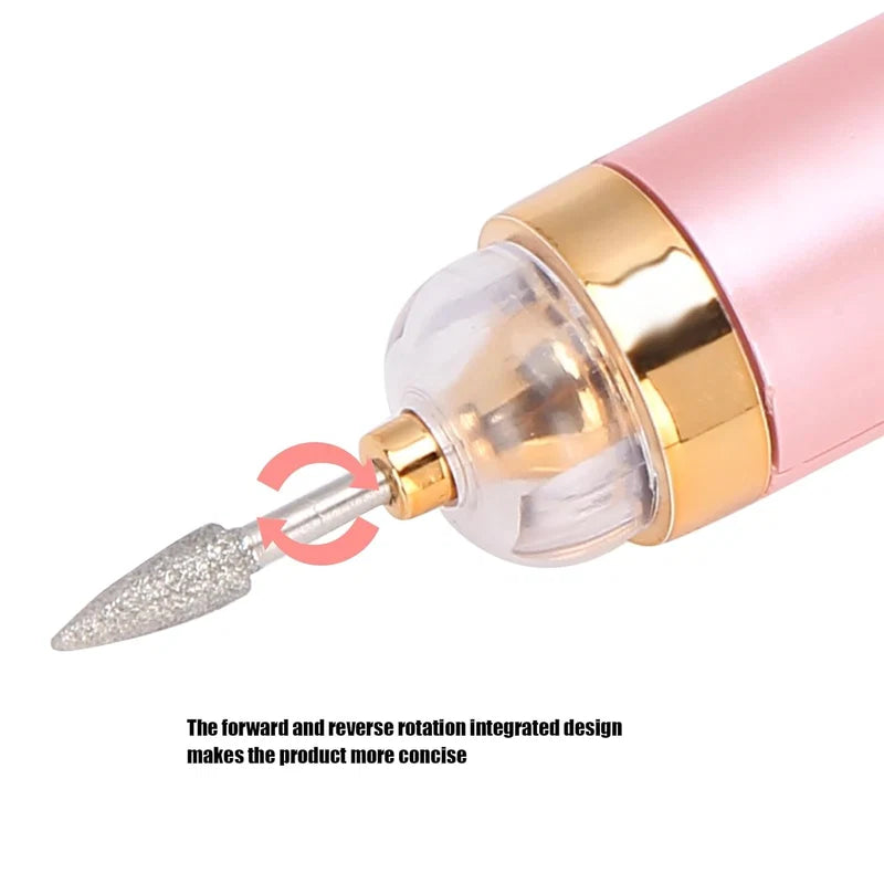 Rechargeable Electric Nail Care Kit – 6-in-1 Manicure & Pedicure