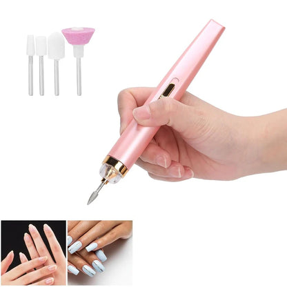 Rechargeable Electric Nail Care Kit – 6-in-1 Manicure & Pedicure