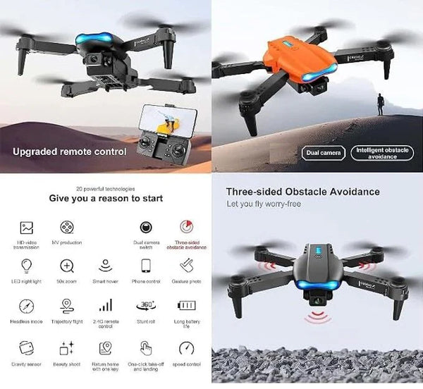 E99 Foldable HD Camera Drone