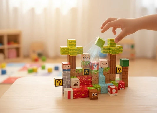 Magnetic Block Building Set