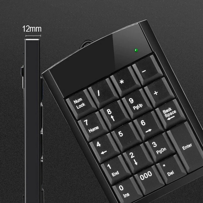 Mini USB Numeric Keypad