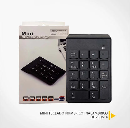 Mini USB Numeric Keypad