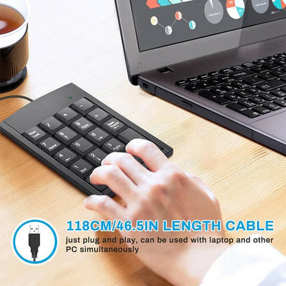 Mini USB Numeric Keypad