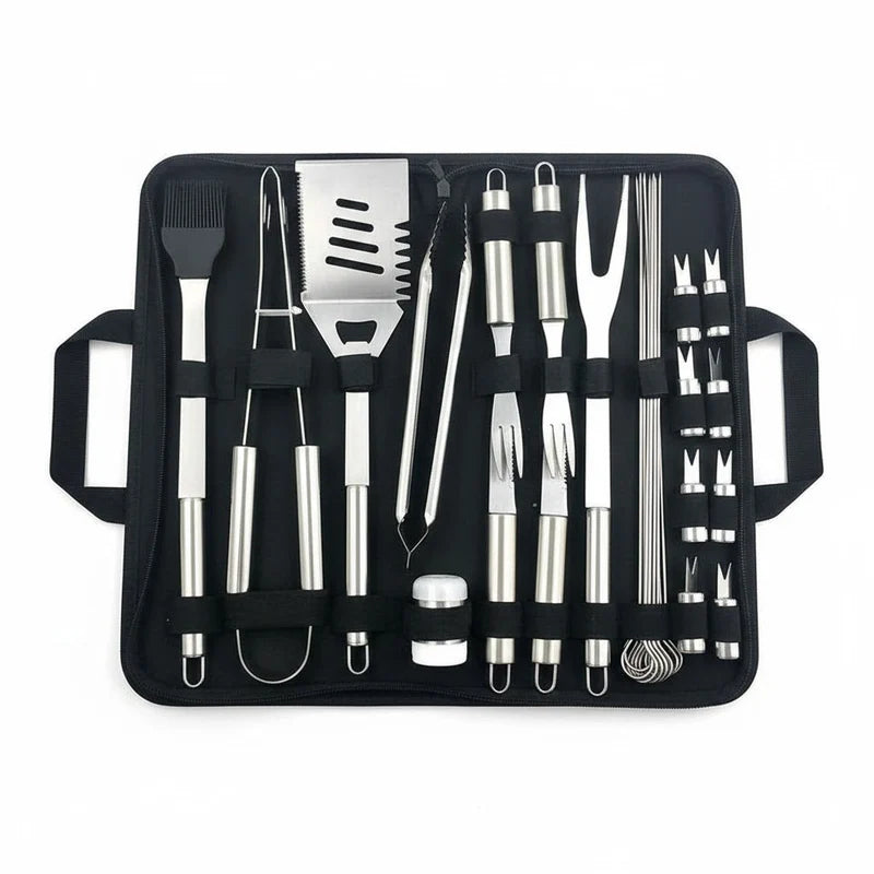 Professional BBQ Grill Tool Set