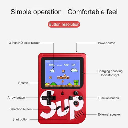 400-in-1 Retro Game Console – Portable Classic Gaming
